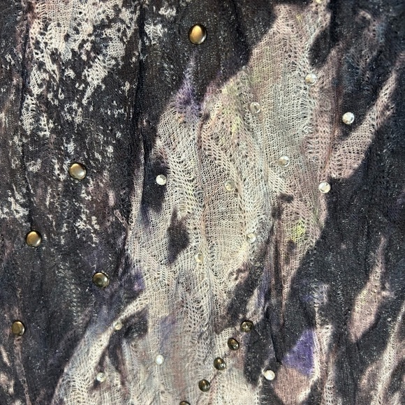 New with tags boutique brand FUNSPORT boho bohemian long sleeve blouse top. - Picture 2 of 8